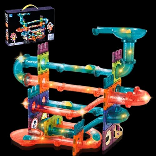 111 Pcs 3D Magnet Konstruktion Set,Konstruktion Magnet Set,Magnetbausteine,Magnetspielzeug,Pädagogisches Spielzeug,Magnetische Bausteine mit Kugelbahn,Lernspielzeug für Jungen und Mädchen 111 Pcs 3D Magnet Konstruktion Set,Konstruktion Magnet Set,Magnetbausteine,Magnetspielzeug,Pädagogisches Spielzeug,Magnetische Bausteine mit Kugelbahn,Lernspielzeug für Jungen und Mädchen von JEONDFG