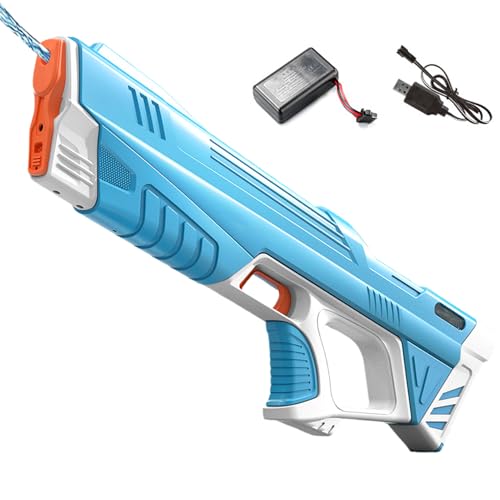 Elektrische Wasserpistole für Erwachsene und Kinder,Elektrische Wasserpistole,Automatische Wasserpistole,Große Spritzpistole,Wasserpistole Große Reichweite,Wasserpistole Spielzeug für Kinder(Blau) Elektrische Wasserpistole für Erwachsene und Kinder,Elektrische Wasserpistole,Automatische Wasserpistole,Große Spritzpistole,Wasserpistole Große Reichweite,Wasserpistole Spielzeug für Kinder(Blau) von JEONDFG