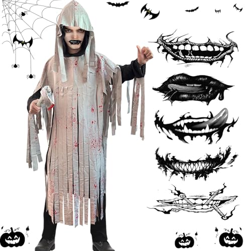 Sensenmann Kostüm,Zombie Kostüm,Halloween Kostüm Horror,Sensenmann Kostüm Herren,Halloween Sensenmann Kostüm,Halloween Geister Kostüm Erwachsene,Gruseliges Ghul Kostüm mit Kapuze Halloween Karneval Sensenmann Kostüm,Zombie Kostüm,Halloween Kostüm Horror,Sensenmann Kostüm Herren,Halloween Sensenmann Kostüm,Halloween Geister Kostüm Erwachsene,Gruseliges Ghul Kostüm mit Kapuze Halloween Karneval von JEONDFG