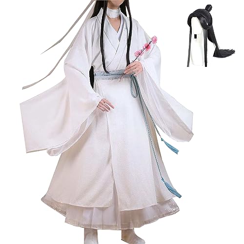 JEQHOZ Xie Lian Cosplay Kostüm alte chinesische Hanfu Robe Tian Guan ci Fu Cosplay Kostüme für Männer und Frauen an Halloween JEQHOZ Xie Lian Cosplay Kostüm alte chinesische Hanfu Robe Tian Guan ci Fu Cosplay Kostüme für Männer und Frauen an Halloween von JEQHOZ