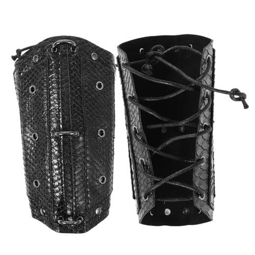 JEWEDECO 1 Paar Steampunk Armstulpen, Armstulpen Für Herren, Bequeme Armstulpe, Gelenkarmstulpe, Halloween Armstulpe, Armstulpen Für Halloween, Punk Stil, Armstulpen Für Outdoor JEWEDECO 1 Paar Steampunk Armstulpen, Armstulpen Für Herren, Bequeme Armstulpe, Gelenkarmstulpe, Halloween Armstulpe, Armstulpen Für Halloween, Punk Stil, Armstulpen Für Outdoor von JEWEDECO