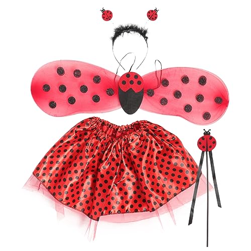 JEWEDECO Band Stirnband Kostüm Für Mädchen Dress-up Tutu Rock Flügel Und JEWEDECO Band Stirnband Kostüm Für Mädchen Dress-up Tutu Rock Flügel Und von JEWEDECO