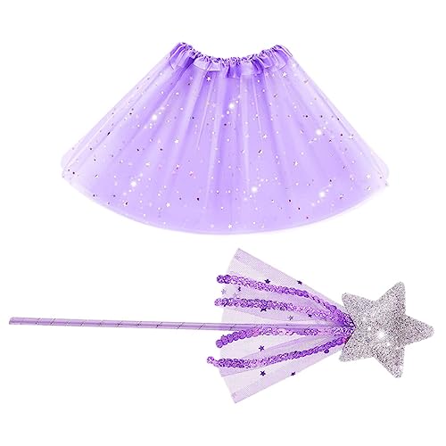 JEWEDECO 1 Set Prinzessinnenanzug, Anziehkleidung Für Kleine Mädchen, Cosplay, Feenkostüm, Mädchen, Feenkostüm, Mädchen, Feenstab, Feenrock, Mädchen, Tutu Rock, Mädchenkleid, Mädchen, JEWEDECO 1 Set Prinzessinnenanzug, Anziehkleidung Für Kleine Mädchen, Cosplay, Feenkostüm, Mädchen, Feenkostüm, Mädchen, Feenstab, Feenrock, Mädchen, Tutu Rock, Mädchenkleid, Mädchen, von JEWEDECO