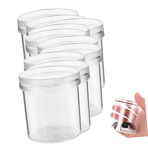 JEWEDECO 15 Stück Boxen Insektenbox Tragbarer Behälter Vergrößerungsbehälter Fütterungszubehör Catcher Viewer Fütterungskäfig Critter Cage Lehrinstrument Beobachtungszubehör Versorgung von JEWEDECO