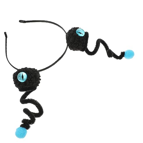 JEWEDECO 1stücke Halloween Haarreif Monster Kopfband Kreative Haardekoration Für Erwachsene Für Und Mottopartys Leicht Und Langlebig Blau von JEWEDECO