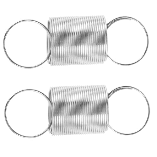 JEWEDECO 2stücke Tension Springs Für Experimente Kleine Zugfedern Mit Doppelkappen Für Wissenschaftliche Messungen Und Lehrmittel von JEWEDECO