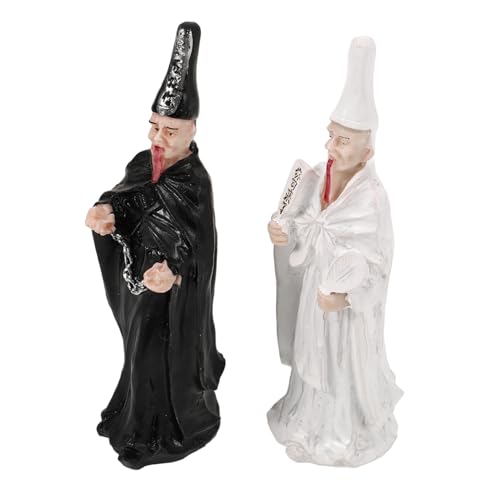 JEWEDECO 2 Stück Sandtisch Zubehör, Sandtisch Dekorationen, Sandtisch Figuren Zur Ausstellung, Mini Landschaftsdekor, Horror Statuen Zum Selbermachen, Gruselige Sandtisch Dekoration, von JEWEDECO