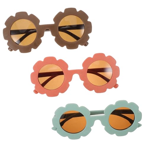 JEWEDECO 3 Paare Sonnenblenden für Sonnenblumen Uv Leicht für Partys Outdoor Aktivitäten für Jungen Stylische Accessoires JEWEDECO 3 Paare Sonnenblenden für Sonnenblumen Uv Leicht für Partys Outdoor Aktivitäten für Jungen Stylische Accessoires von JEWEDECO