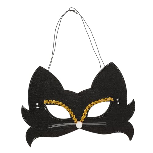 JEWEDECO 4 Stück Katzenmaske, Halloweenmaske, Kostümmaske, Tiermaske, Maskenballmaske, Kostümmaske, Abschlussballmaske, Cosplay Maske, Karnevalsmaske JEWEDECO 4 Stück Katzenmaske, Halloweenmaske, Kostümmaske, Tiermaske, Maskenballmaske, Kostümmaske, Abschlussballmaske, Cosplay Maske, Karnevalsmaske von JEWEDECO