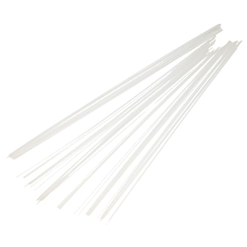 JEWEDECO 50 Stück Quadratische Kunststoffstäbe: 50 cm Lange, Solide Weiße Kunststäbe Für Heimwerker- Und Bastelprojekte, Architekturmodelle Und Dekorative Designs JEWEDECO 50 Stück Quadratische Kunststoffstäbe: 50 cm Lange, Solide Weiße Kunststäbe Für Heimwerker- Und Bastelprojekte, Architekturmodelle Und Dekorative Designs von JEWEDECO