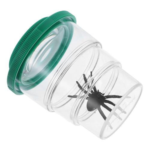 JEWEDECO Box Viewer Insektenbehälter Insektenvitrine Eingebautes Beobachtungswerkzeug Insektenfütterungskasten Insektenfänger Insektenfangset Insektenbeobachtungskasten Insektenkasten von JEWEDECO
