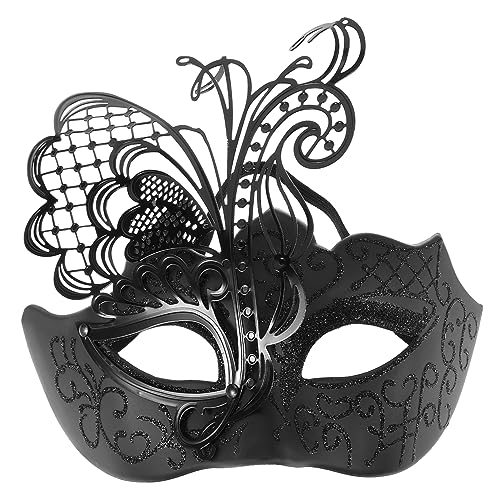 JEWEDECO Diamant Schmetterlingsmaske, Cosplay Maske, Tanzparty Requisite, Kostümmasken, Halbe Schmetterlingsmasken, Partyzubehör, Partymaske, Maskenballmaske Für Halloween, JEWEDECO Diamant Schmetterlingsmaske, Cosplay Maske, Tanzparty Requisite, Kostümmasken, Halbe Schmetterlingsmasken, Partyzubehör, Partymaske, Maskenballmaske Für Halloween, von JEWEDECO