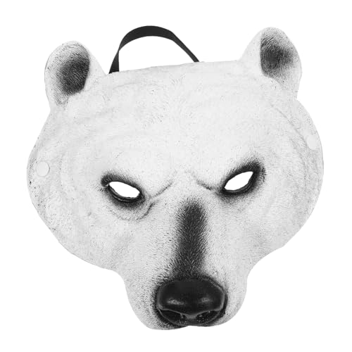 JEWEDECO Eisbärmaske, Maskenball Dekorationen, Damenmaske, Bärenmasken Für Erwachsene, Herrenmasken, Festivalmasken, Partymasken In Großen Mengen Für Erwachsene, Maskenbärmaske Für Damen, JEWEDECO Eisbärmaske, Maskenball Dekorationen, Damenmaske, Bärenmasken Für Erwachsene, Herrenmasken, Festivalmasken, Partymasken In Großen Mengen Für Erwachsene, Maskenbärmaske Für Damen, von JEWEDECO