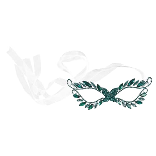 JEWEDECO Europäische Und Amerikanische Hochzeitstanzmaske, Kopfschmuck, Brautparty, Strassquaste, Hochzeitstag, Personalisierte Maske, Bühnenzubehör, Masken Für Venezianische Partymasken JEWEDECO Europäische Und Amerikanische Hochzeitstanzmaske, Kopfschmuck, Brautparty, Strassquaste, Hochzeitstag, Personalisierte Maske, Bühnenzubehör, Masken Für Venezianische Partymasken von JEWEDECO