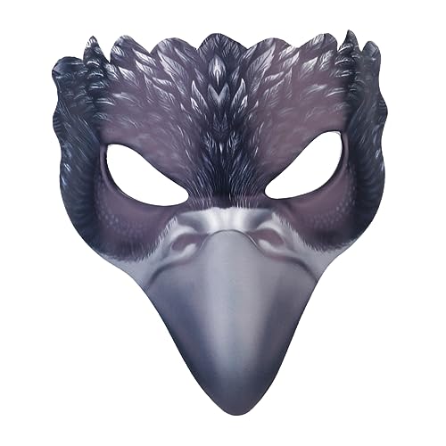 JEWEDECO Halloween Halbmaske Krähenmaske Für Kostü Karneval Und Maskerade Tierische Vogelmaske Aus Für Halloween Feiern Und Partys JEWEDECO Halloween Halbmaske Krähenmaske Für Kostü Karneval Und Maskerade Tierische Vogelmaske Aus Für Halloween Feiern Und Partys von JEWEDECO