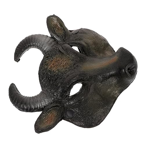 JEWEDECO Halloween Büffelkopfmaske, Halloween Kostümmaske, Foto Requisiten, Kostümzubehör, Urlaubsparty Maske, Bullenmaske, Festival Cosplay Maske, Gruselmaske, Masken, Halloween Party JEWEDECO Halloween Büffelkopfmaske, Halloween Kostümmaske, Foto Requisiten, Kostümzubehör, Urlaubsparty Maske, Bullenmaske, Festival Cosplay Maske, Gruselmaske, Masken, Halloween Party von JEWEDECO