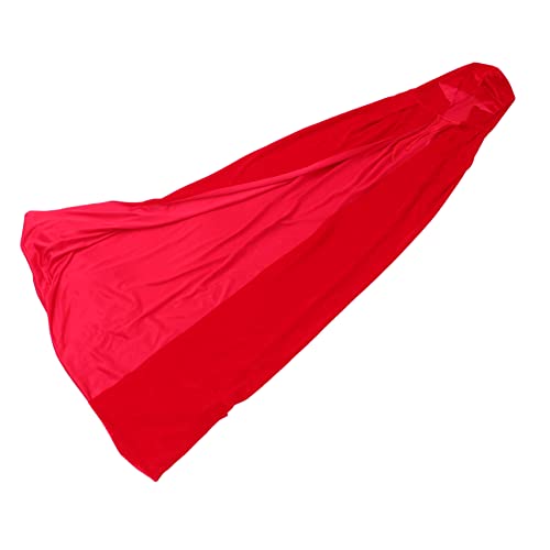 JEWEDECO Halloween Robe 150cm Roter Mantel Cosplay Party Kostüm Performance Wear Einzigartiges Design von JEWEDECO