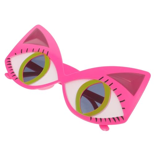 JEWEDECO Katzenbrille im Lustigen Design Kreative Cat Eyeglasses für Partys Cosplay Komfortable Trendige Accessoires für Katzenliebhaber für Fotos Feiern JEWEDECO Katzenbrille im Lustigen Design Kreative Cat Eyeglasses für Partys Cosplay Komfortable Trendige Accessoires für Katzenliebhaber für Fotos Feiern von JEWEDECO
