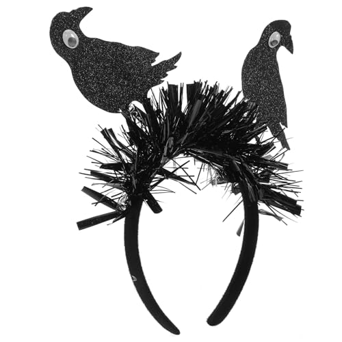 JEWEDECO Krähen Stirnband, Party Anzieh Haarreifen, Cosplay Haarreifen, Cosplay Kopfschmuck, Requisite, Cosplay Requisiten, Party Accessoire, Halloween Elemente Stirnband, Einzigartiges JEWEDECO Krähen Stirnband, Party Anzieh Haarreifen, Cosplay Haarreifen, Cosplay Kopfschmuck, Requisite, Cosplay Requisiten, Party Accessoire, Halloween Elemente Stirnband, Einzigartiges von JEWEDECO