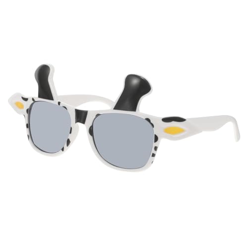 JEWEDECO Lustige Kuhbrille für Erwachsene Cartoon Tier Sonnenbrille Witzige Party und Requisiten für Kostüm Foto Spaß bei Geburtstagsfeiern und Cosplay von JEWEDECO