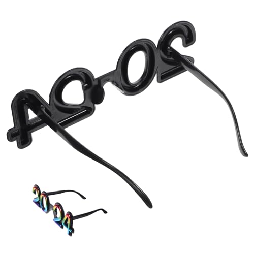 JEWEDECO Lustige Neujahrsbrillen Für Partys Bunte Foto-requisiten Leichte Und Bequeme Party-accessoires Für Unvergessliche Feiern JEWEDECO Lustige Neujahrsbrillen Für Partys Bunte Foto-requisiten Leichte Und Bequeme Party-accessoires Für Unvergessliche Feiern von JEWEDECO