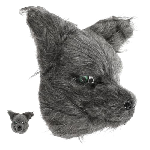 JEWEDECO Lustige Tiermaske Tierkopfmaske Halloween-augenmaske Männer Maskieren Beängstigende Maske Unheimlich Plüschtiermasken Halloween-maske Fuchsmasken Fuchs Tier Karikatur Wolf Blasen JEWEDECO Lustige Tiermaske Tierkopfmaske Halloween-augenmaske Männer Maskieren Beängstigende Maske Unheimlich Plüschtiermasken Halloween-maske Fuchsmasken Fuchs Tier Karikatur Wolf Blasen von JEWEDECO