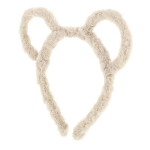 JEWEDECO Niedliches Bärenohren Stirnband Plüsch für Teenager Cosplay Accessoire Haarband für Gesichtsreinigung und Make Up Kopfbedeckung Bärenohren Haaraccessoire JEWEDECO Niedliches Bärenohren Stirnband Plüsch für Teenager Cosplay Accessoire Haarband für Gesichtsreinigung und Make Up Kopfbedeckung Bärenohren Haaraccessoire von JEWEDECO