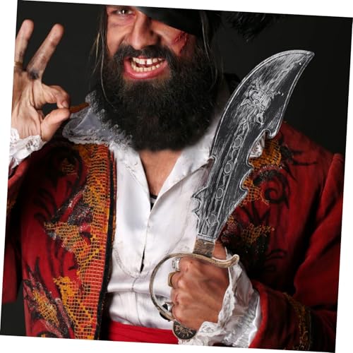 JEWEDECO Piraten Spielzeugschwert für Halloween Cosplay und Partys Vielseitig Einsetzbar für Hochzeiten Geburtstagsfeiern und Piratenmotto Dekorationen JEWEDECO Piraten Spielzeugschwert für Halloween Cosplay und Partys Vielseitig Einsetzbar für Hochzeiten Geburtstagsfeiern und Piratenmotto Dekorationen von JEWEDECO