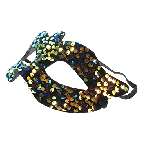 JEWEDECO Spitze Maske mit Pailletten Frauen maskieren Maskerademaske mit Stock das Kostüm Maske reinigen halloween masken halloweenmaske Abschlussball Maske Mardi Gras Mask PVC Golden JEWEDECO Spitze Maske mit Pailletten Frauen maskieren Maskerademaske mit Stock das Kostüm Maske reinigen halloween masken halloweenmaske Abschlussball Maske Mardi Gras Mask PVC Golden von JEWEDECO