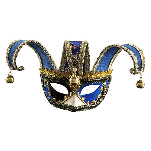 JEWEDECO Venezianische änner Maske Im Karnevalsstil Halbmaske Für Festliche Anlässe Masquerade Ball Und Kostümpartys Zufällige Augenfarbe JEWEDECO Venezianische änner Maske Im Karnevalsstil Halbmaske Für Festliche Anlässe Masquerade Ball Und Kostümpartys Zufällige Augenfarbe von JEWEDECO