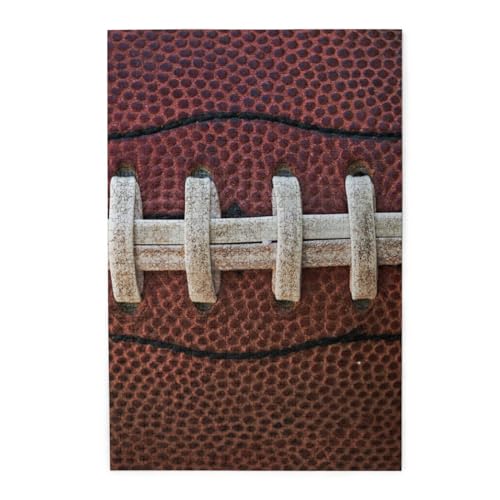American Football Laces Print Exquisite Jigsaw Puzzle Jigsaw Puzzle Boxed Wooden Jigsaw Puzzle 1000 Pieces von JEWOSS