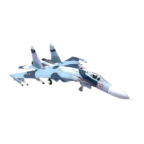 Ferngesteuertes Flugzeug Kampfflugzeug Su-27 Im Maßstab 1:100, Legierung, Militärflugzeugmodell, Fertiges Produkt, Ornamente von JEWOSS