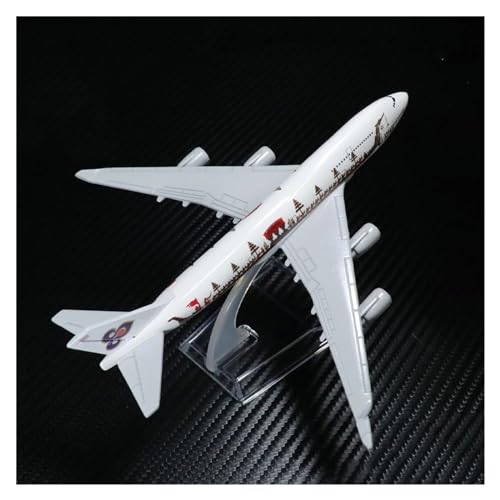 JEWOSS Ferngesteuertes Flugzeug Flugzeugmodell 1:400 16 cm Brunei Boeing 747 Metallnachbildung Legierung Luftfahrtmodell Kinderspielzeug (Größe : E) von JEWOSS
