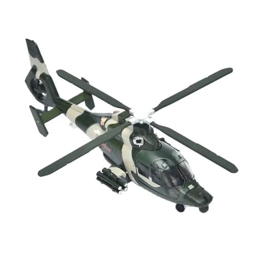 JEWOSS Ferngesteuertes Flugzeug Maßstab 1:100 Straight 9 Helicopter Armed Mini Simulation Aircraft Z9 Model Dolphin Alloy DieCast Birthday Collection von JEWOSS
