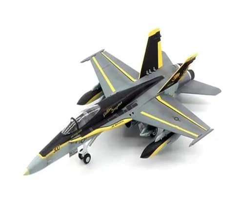 JEWOSS Ferngesteuertes Flugzeug Maßstab 1:72, F/A-18C Hornet Fighter F18, Flugzeugmodell, Fertige Anzeige, Spielzeuganzeige von JEWOSS