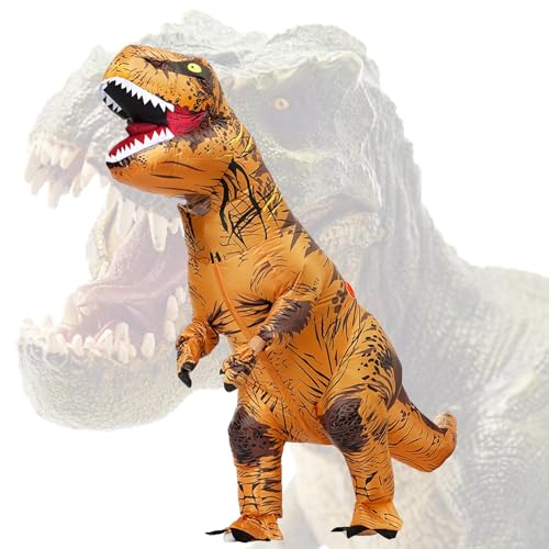 PARAYOYO Aufblasbare Dinosaurier kostüm Dino Trex Kostüm Erwachsene Dino kostüm von PARAYOYO
