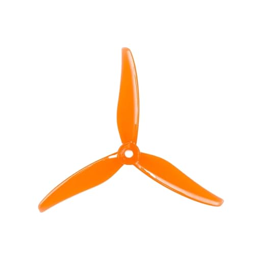 JGHFReW 12 PCs 51466 5 Zoll 3 Propeller -Set 6 Paare CW CCW -Requisiten kompatibel mit FPV Racing Drohnen -bürstenlosen Motoren(6 Pair Orange) von JGHFReW