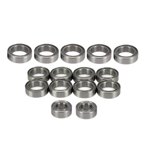 JGHFReW 15pcs Metallkugellager Kit für 1 18 Skalen RC -Auto -Upgrade -Teilezubehör kompatibel mit verschiedenen Modellen JGHFReW 15pcs Metallkugellager Kit für 1 18 Skalen RC -Auto -Upgrade -Teilezubehör kompatibel mit verschiedenen Modellen von JGHFReW