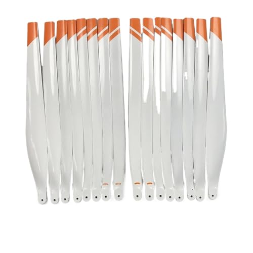 JGHFReW 16pcs Kohlefaser-Kunststoff-Mischung weiße Propeller, kompatibel mit T40 T50 Series Farmbirnen-verwandte Drohne CW CCW FALTING ERSETZUNGSPROPELLER JGHFReW 16pcs Kohlefaser-Kunststoff-Mischung weiße Propeller, kompatibel mit T40 T50 Series Farmbirnen-verwandte Drohne CW CCW FALTING ERSETZUNGSPROPELLER von JGHFReW