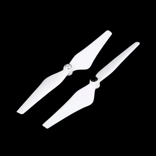 JGHFReW 2PCS Camouflage Ersatz Propeller Kompatibel mit Phantom 3 Phantom 2 Drone Kompatibel Selbstspannend(White) von JGHFReW