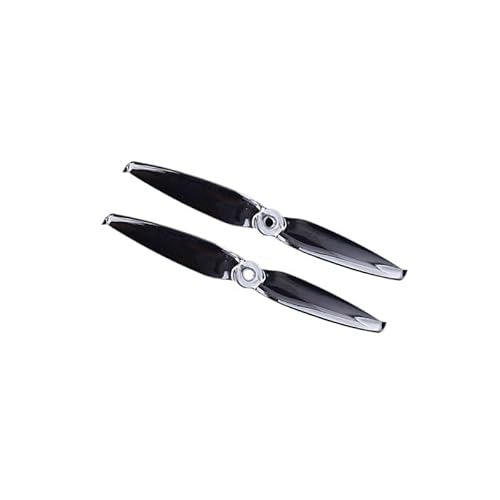 JGHFReW 2Pair 6042 6. 0x4. 2 FPV PC 2 Propeller -Set 4 Farben CW CCW -Requisiten kompatibel mit 2407 2408 Motor Drone Quadcopter Frame RC Aircraft Zubehör(TRANSPARENT 2PAIR) von JGHFReW