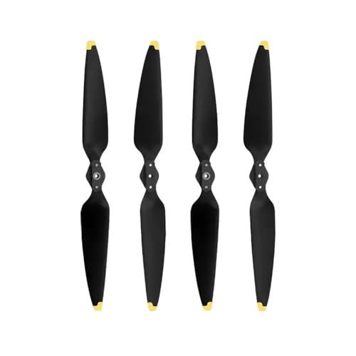 JGHFReW 2er-Pack geräuscharmer Propeller Kompatibel mit kompatible Air 3- und Air 3S-Drohnen-Schnellspannpaddel-Lüfter-Ersatzteile(2 Pair Gold) von JGHFReW