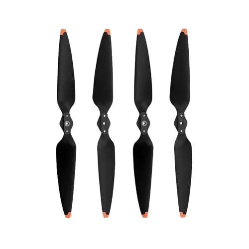 JGHFReW 2er-Pack geräuscharmer Propeller Kompatibel mit kompatible Air 3- und Air 3S-Drohnen-Schnellspannpaddel-Lüfter-Ersatzteile(2 Pair Orange) von JGHFReW