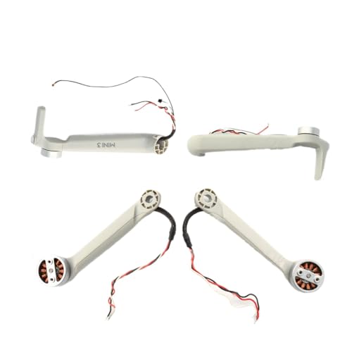 JGHFReW 3-Motor-Arm-Ersatzset Kompatibel mit 3-Drohnen, einschließlich vorderer, hinterer, linker und rechter Arme und kompatibler Motoren-Ersatzteile(1 Set) von JGHFReW