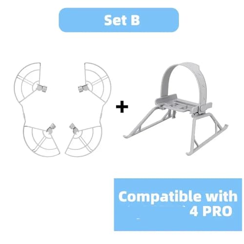 JGHFReW 4 Pro Drone Quick Release Protective Prop Guard Leichtes Crash-Schutz-Anti-Crash-Cover-Zubehör(Set B) von JGHFReW