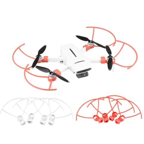 JGHFReW 4 Stück Propellerschutz Kompatibel mit X8 V2 kompatibles Schnellspann-Schutzring-Fahrwerkszubehör JGHFReW 4 Stück Propellerschutz Kompatibel mit X8 V2 kompatibles Schnellspann-Schutzring-Fahrwerkszubehör von JGHFReW