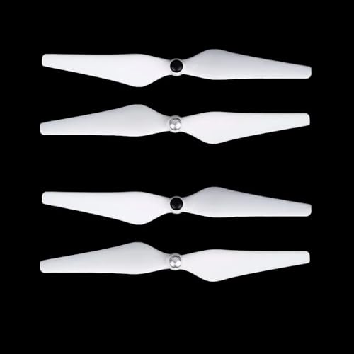 JGHFReW 4PCS selbstspannende Propeller kompatibel mit Phantom 3 und Phantom 2 Drohnen Ersatz Flügel Fans Zubehör(Red) von JGHFReW