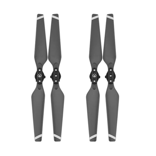 JGHFReW 4er-Pack 8330 Drohnenpropeller, kompatibel mit Pro Folding Quick Release-Ersatzzubehör(Gold) von JGHFReW
