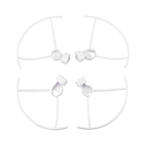 JGHFReW 4er-Pack Propellerschutz kompatibel mit X8 Drone Quick Release Schutzringkäfig Kompatibel mit X8 V2-Zubehör(4pcs White) von JGHFReW