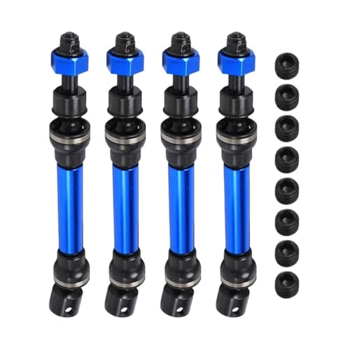 JGHFReW 4pcs Metallstahlantriebswelle kompatibel mit 1 10 -Skalierungs -Upgrade -Teilen von JGHFReW